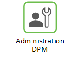 Lien d'accès à la rubrique d'aide Administration DPM.