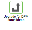 Link zum Hilfethema "Upgrade für DPM durchführen"