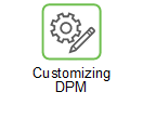 Link to the Customizing DPM help.