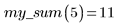 Click to copy this expression
