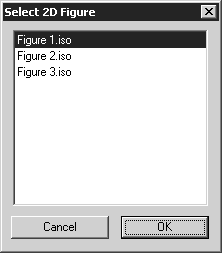 Select 2D figure dialog box
