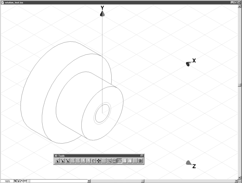 3d モードで投影を変更