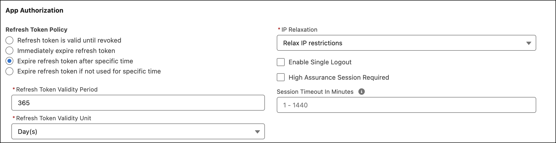 App Authorization
