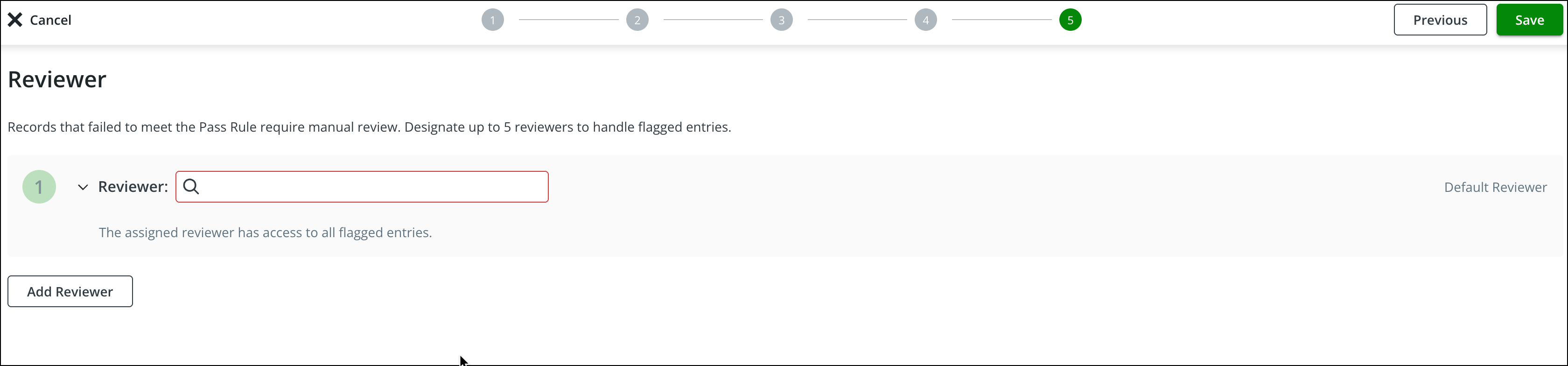 Rule Reviewer Page Rule Reviewer Page