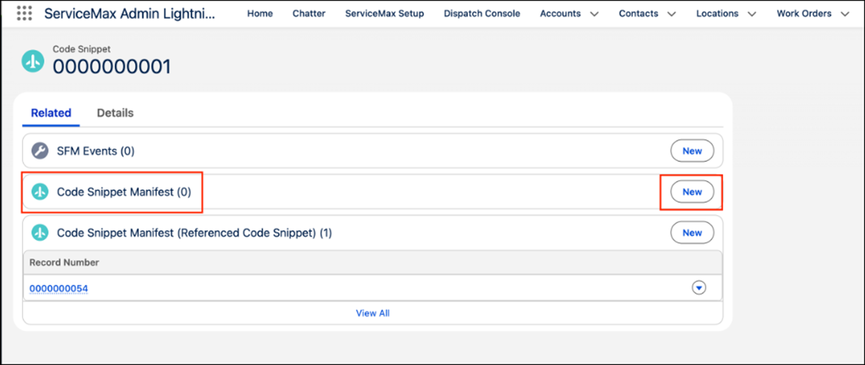 Code Snippet Manifest