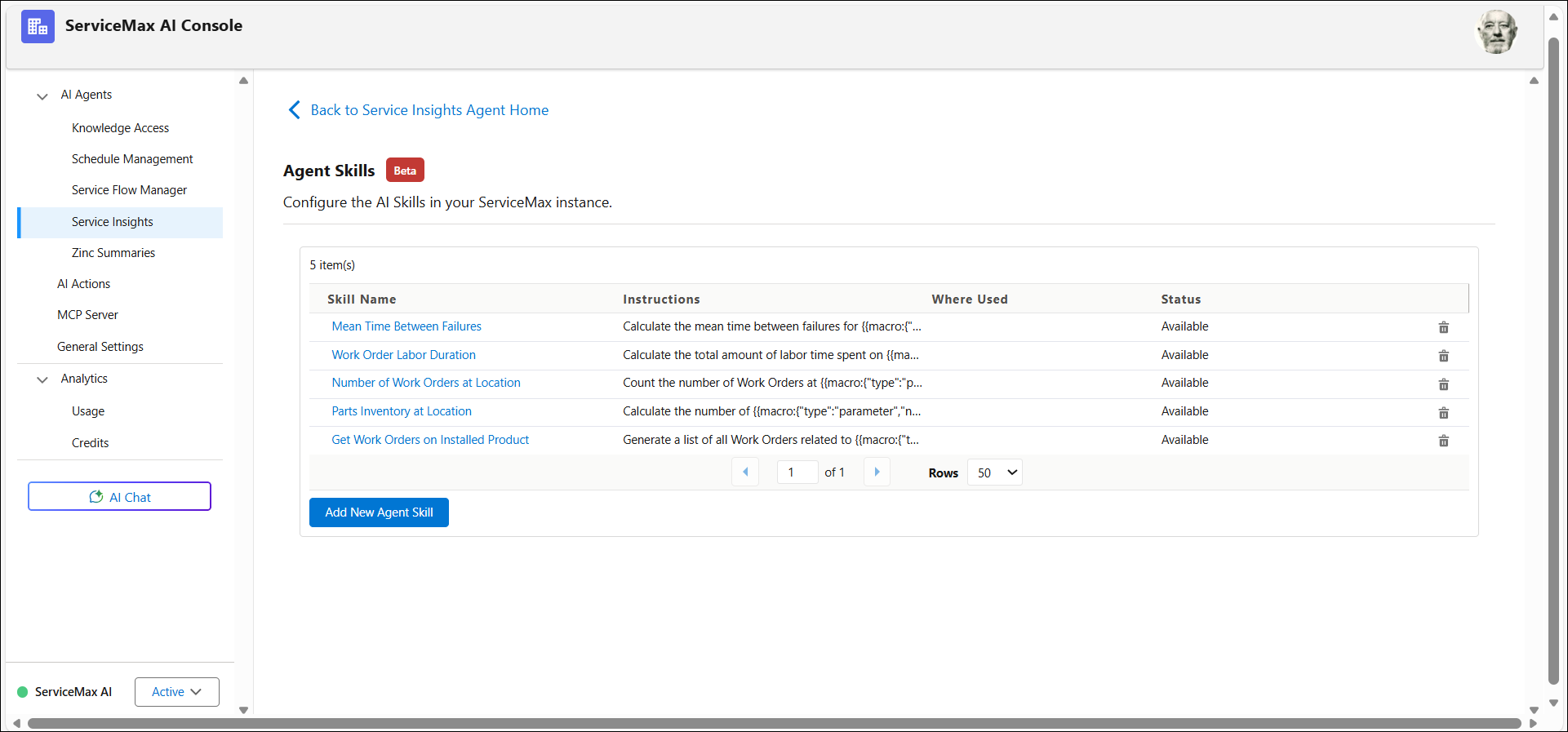 Configuring Agent Skills