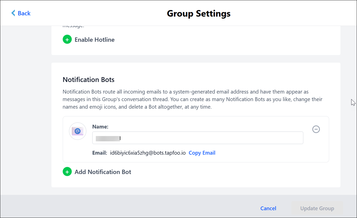 Creating bot