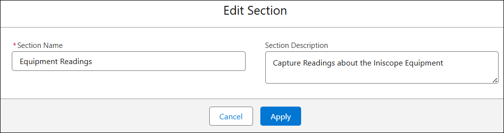 Edit Section