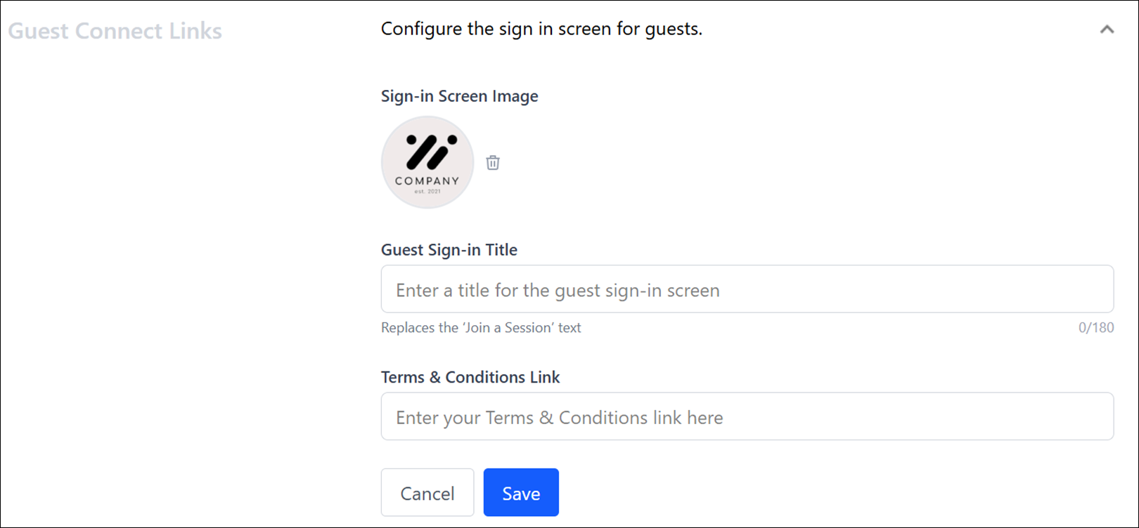 Guest Connect Link