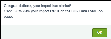 Root Cause Import Confirmation