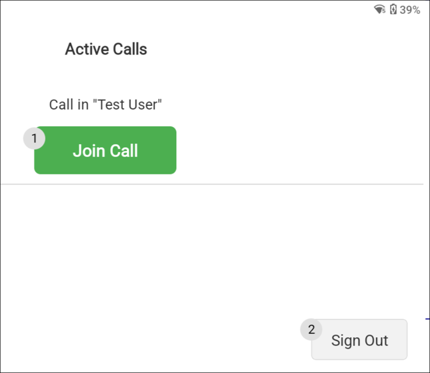 Join Call on Realwear