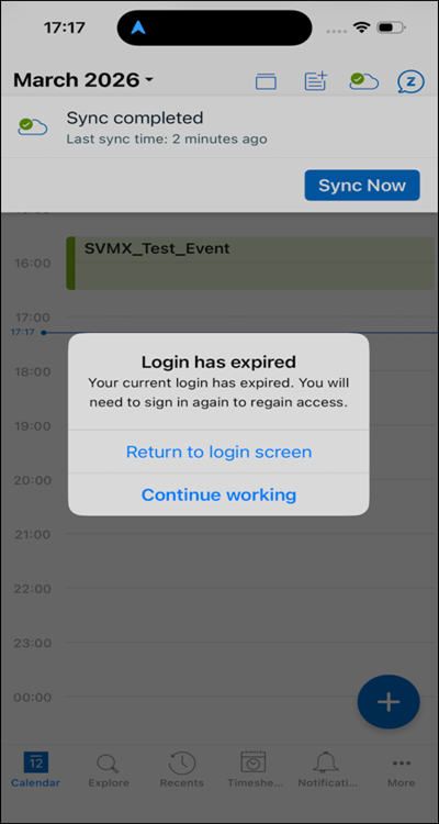 Alert in previous releases