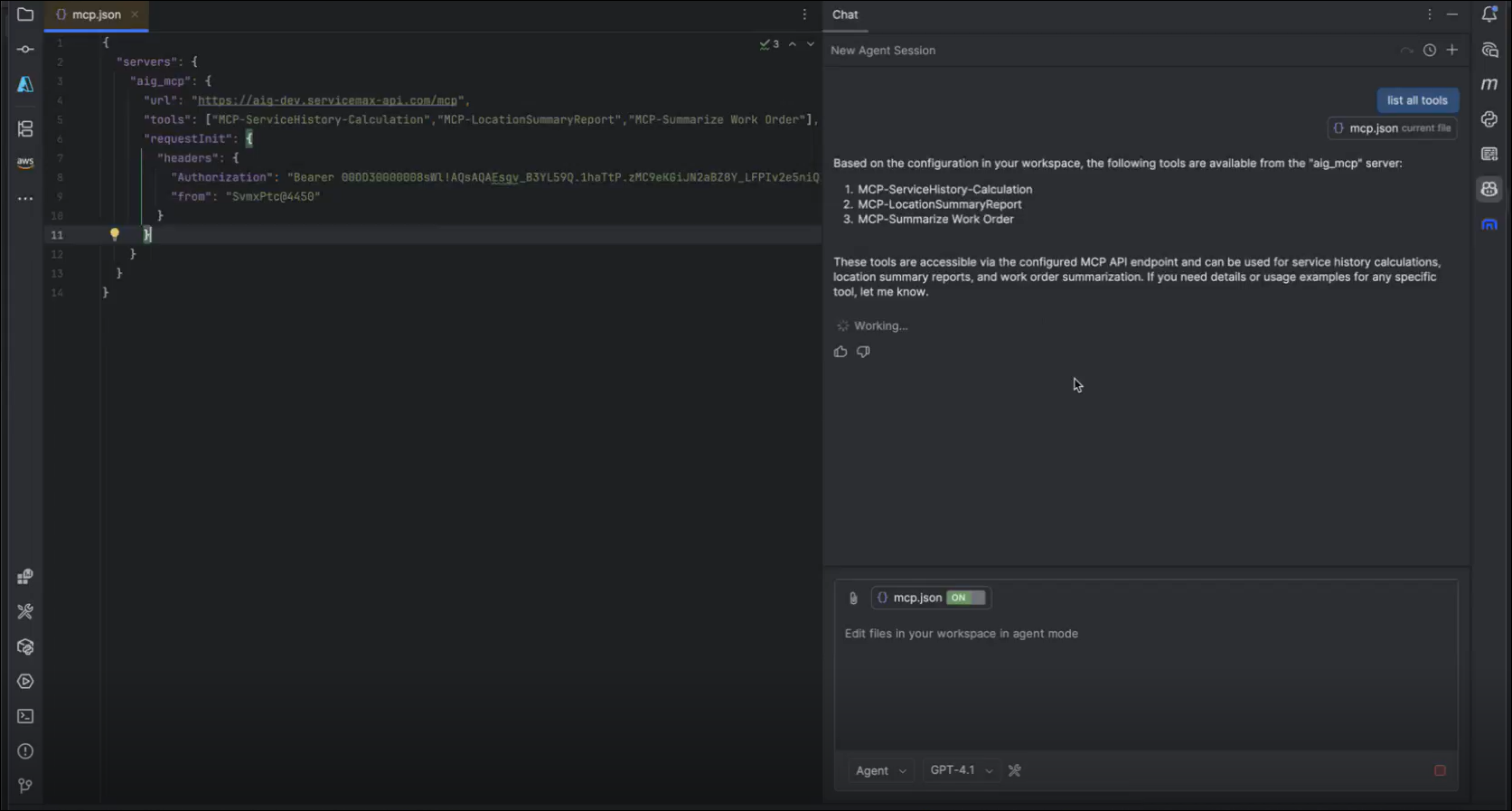 Copilot List of All Available Tools from MCP server Copilot List of All Available Tools from MCP server