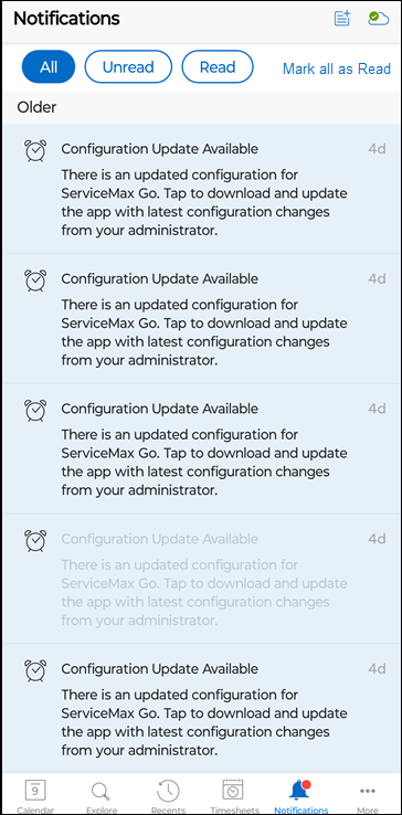 Notification Center