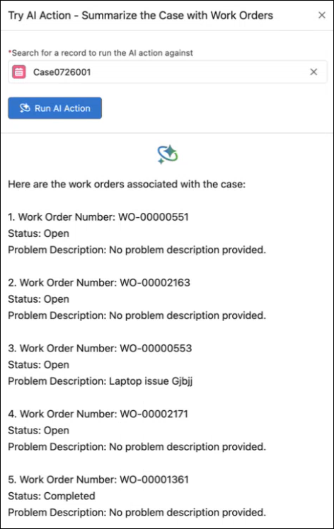 Try AI Action for Case Try AI Action for Case