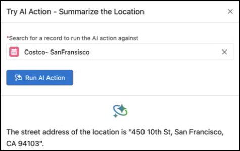 Try AI Action for Location Try AI Action for Location