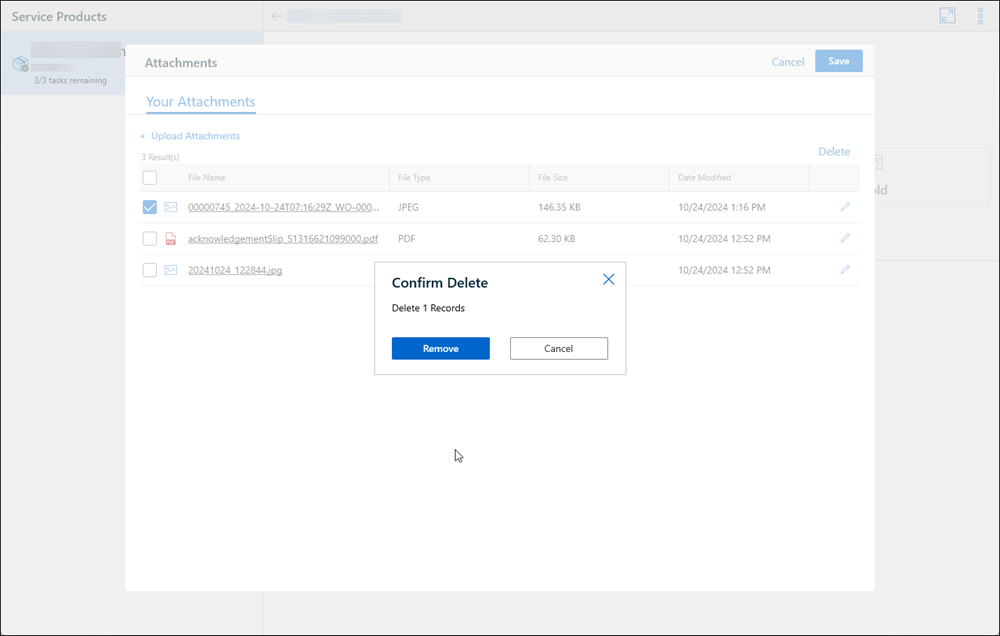 Confirm Deletion in a Task in Go for Windows