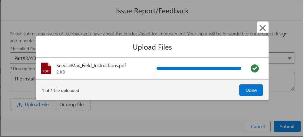 Uploading Attachments
