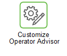 Customize Operator Advisor quick link button.