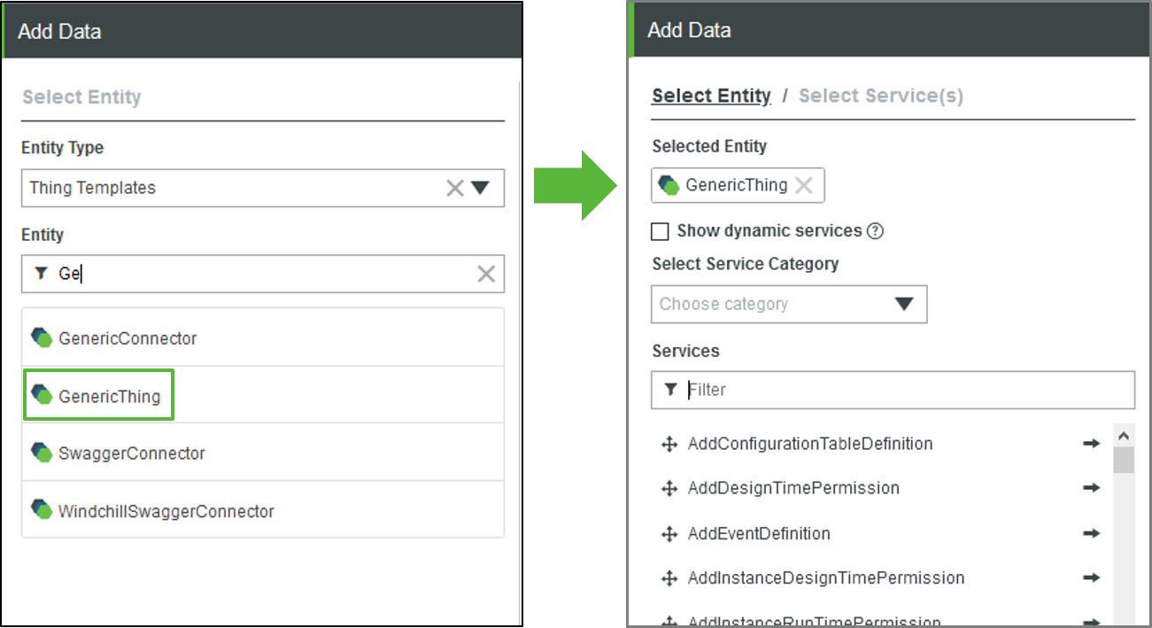 Add Data Dialog Box