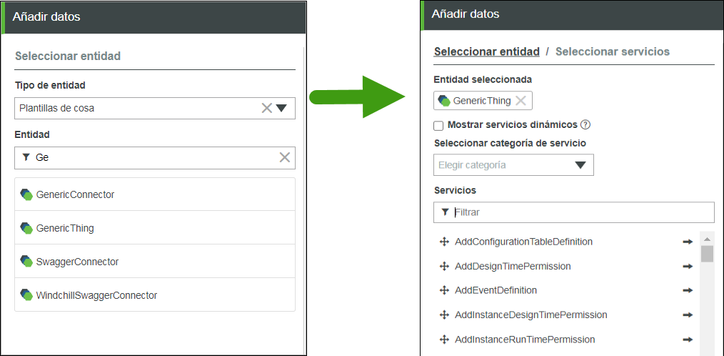 Cuadro de diálogo Añadir datos