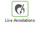Live annotations