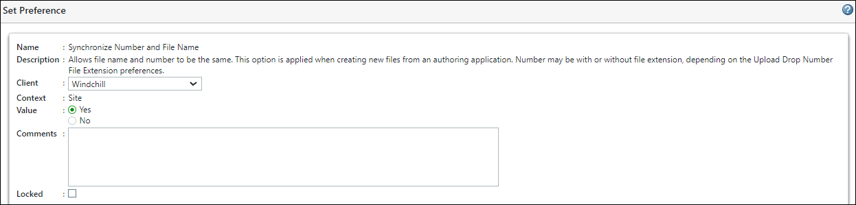 Synchronize Number and File Name window