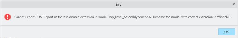 Double extension error