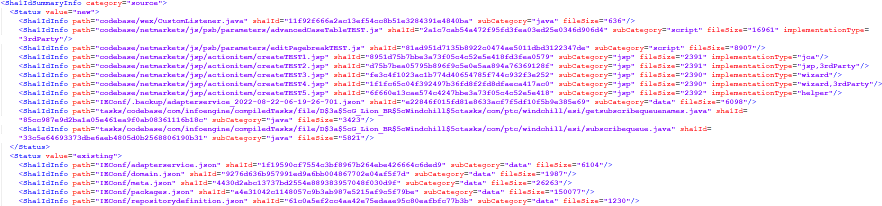 System Customization Report with JS and JSP