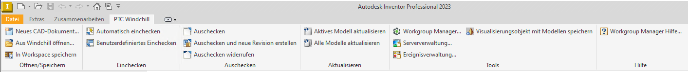 Visualisierungsobjekt mit Modellen speichern