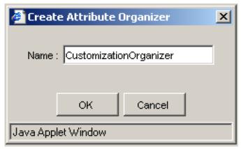 Create Attribute Organizer