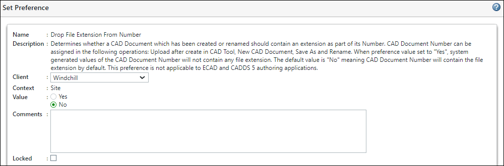 Drop File Extension from Number window