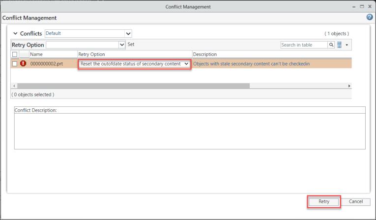 Reset the outofdate status of secondary content