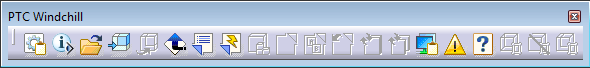 PTC Windchill Toolbar CATIA V5