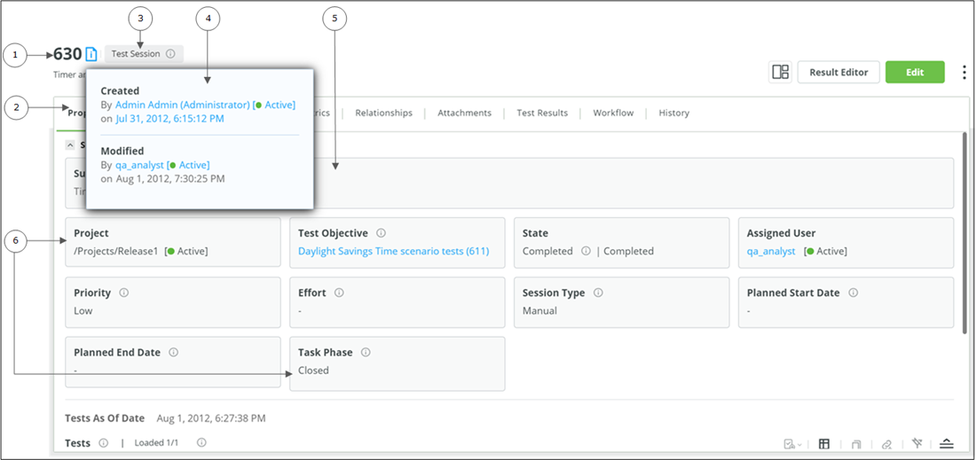 PTC RV&S-Item View Hompage