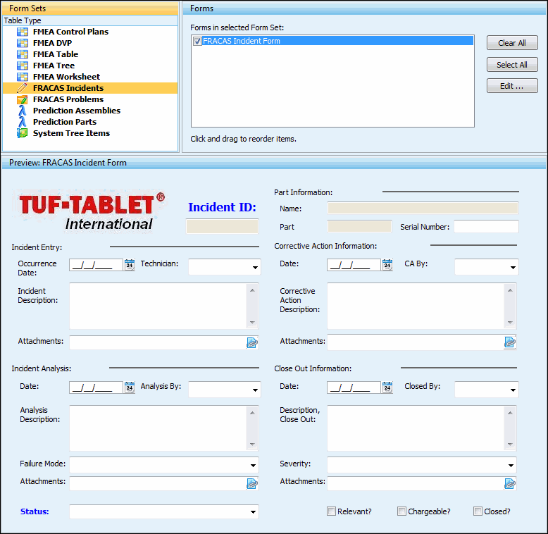 Sample Form Set File