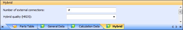 Hybrid Data for HRD5 Model