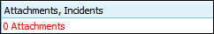 Attachments Field with 0 Attachments