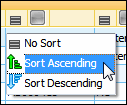 Sort Selection Control