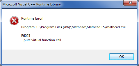 Cs Getting The Error Message Error Quot Microsoft Visual Basic C Runtime Library Runtime Error Quot When Searching For Ncv In Mathcad 15 0 M010