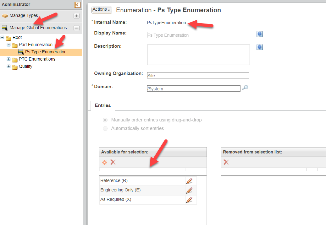 Cs Unable To Set Blank Or Empty Field For Enumeration Value Of Custom Attribute Under Part Structure Uses Tab After Updating Critical Patch Set Cps To Windchill Pdmlink 11 0 M030 Cps12